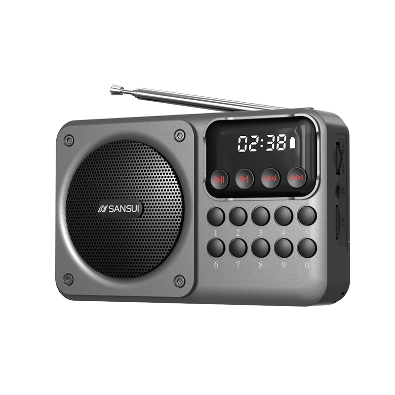 ���ڲ�����ɽˮ��SANSUI��M39���������������˳��忨����С�����Яʽ������FM��Ƶ�㲥���������������ֲ����� ��ɫ 38.7Ԫ(������)