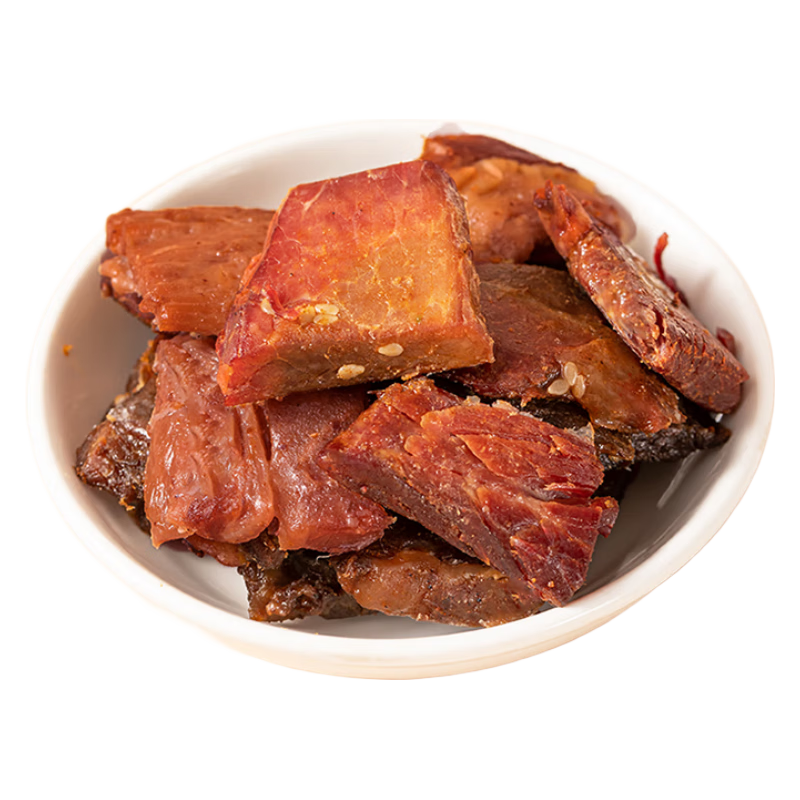 西北驕（XBJ） 青海特產(chǎn)鹵汁牦牛肉干即食鹵牛肉休閑零食70g/袋辦公室小吃 鹵汁麻辣味（70g*2）140g