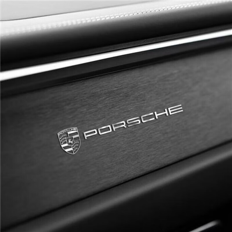 卡宴 718 panamera boxster改装汽车贴纸金属贴车标 保时捷 英文标 1