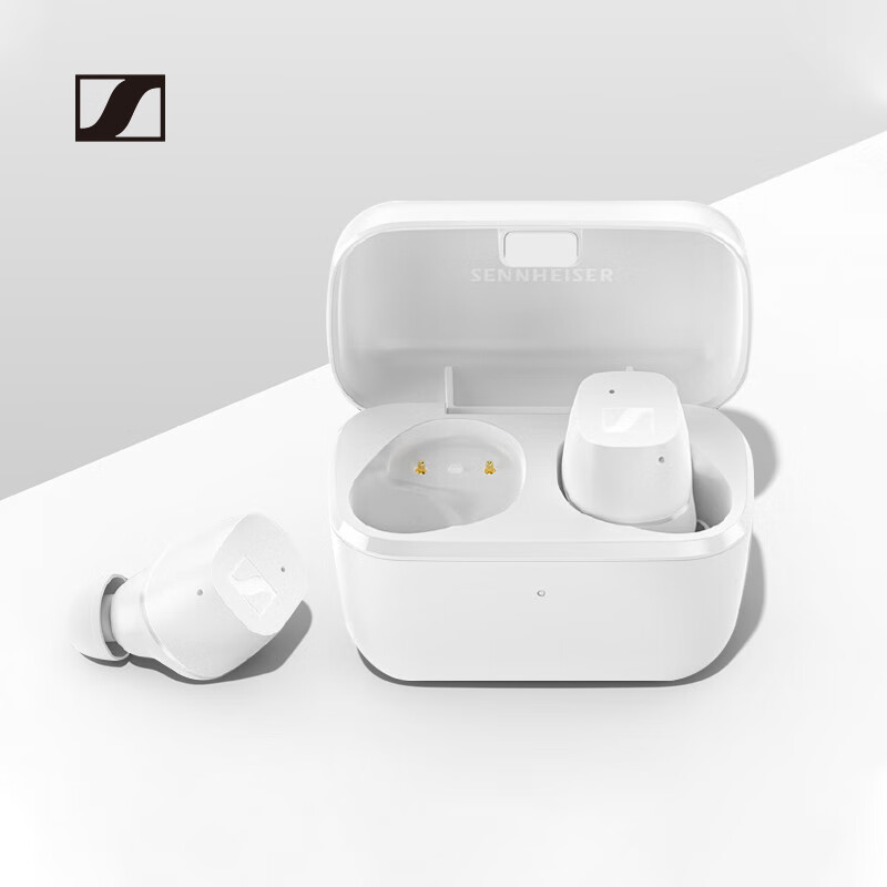 森海塞尔（Sennheiser）CX True Wireless真无线音乐耳机 蓝牙5.2 舒适佩戴 防水 入耳式   白色