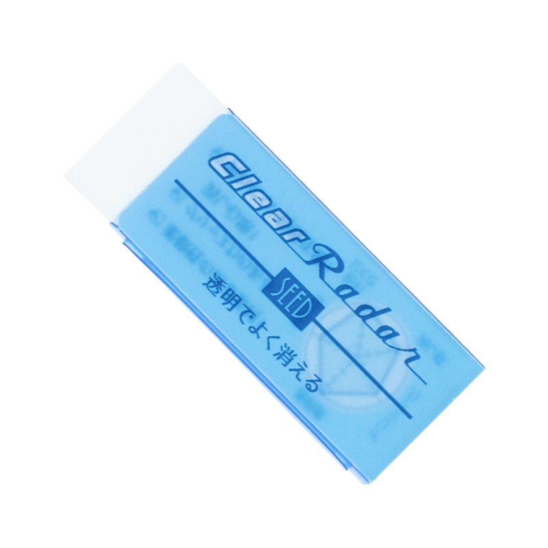 seed透明橡皮擦无屑学生专业绘图 考试橡皮章 橡皮 透明小号