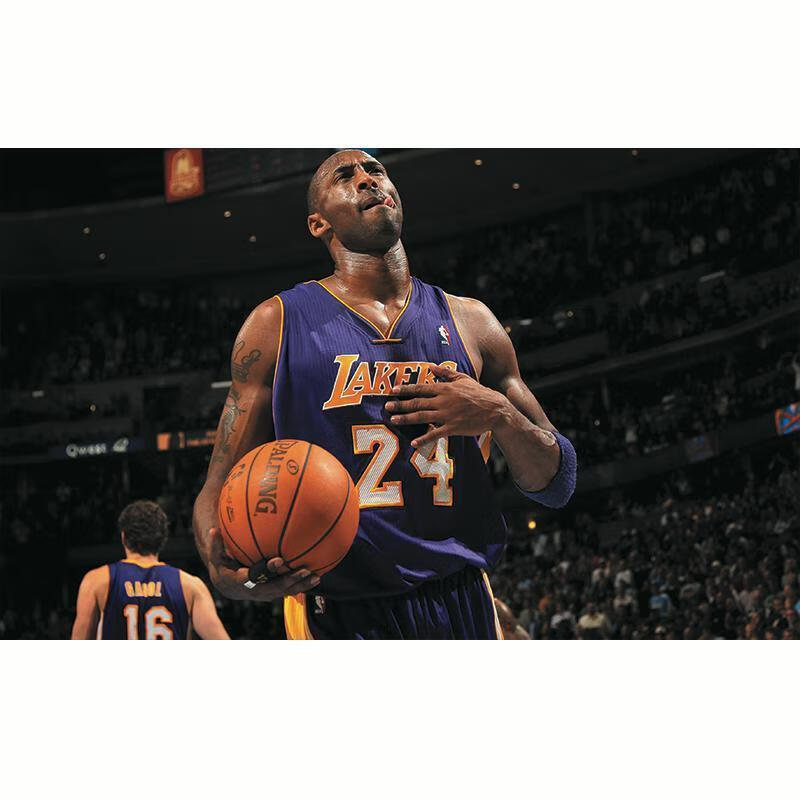 nba超大高清海报篮球库里詹姆斯科比宿舍卧室墙贴画壁纸自粘 科比22