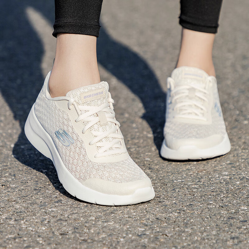 ���ڲ�����˹���棨Skechers��ŮЬ�ļ�2026�¿���������Ь���͸������Ь�ܲ�ЬС��Ь�˶�Ь 149542-NAT/��Ȼɫ 37 /�ο��������37-37.5������ 238.99Ԫ