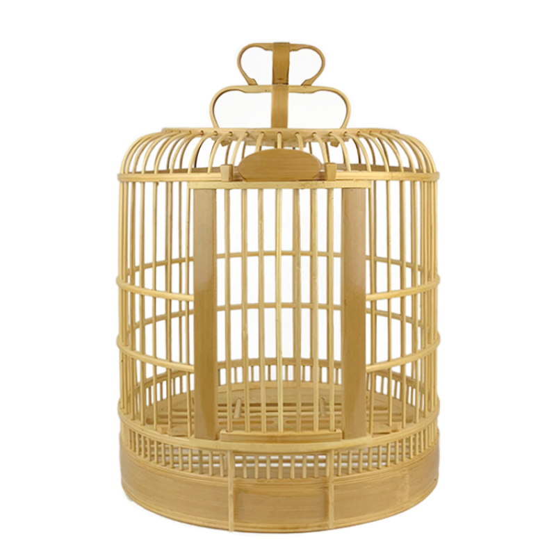 hkpz画眉笼成都四川贴青全套正宗川笼手工竹制画眉竹编鸟笼子 川笼