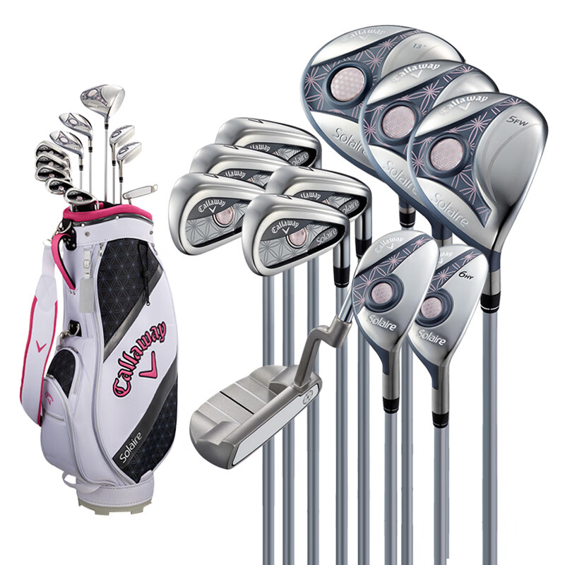 顺优高尔夫魔范女士套杆 solaire女士 全套球杆 5木5铁1推