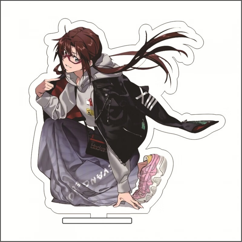 eva大立牌渚薰明日香绫波丽亚克力立牌 真希波 约16cm