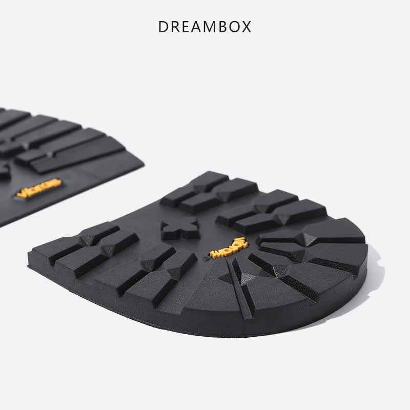 dreambox钧博vibram橡胶贴片鞋底贴底服务耐磨防滑前掌贴后跟底片 整片式(vibram橡胶片贴底服务)