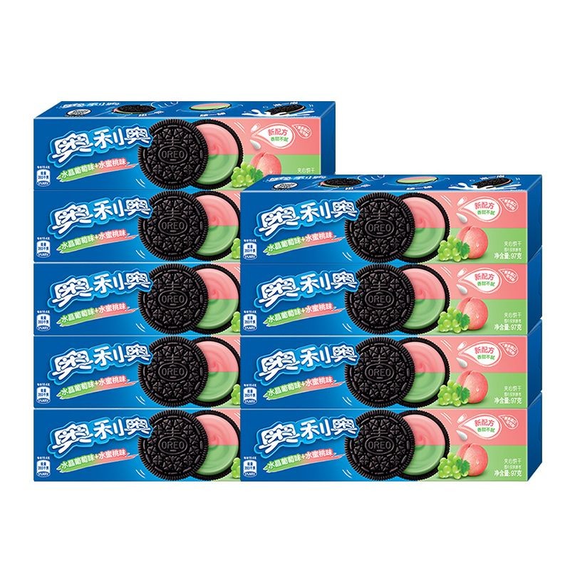 奥利奥(oreo)奥利奥夹心饼干巧克力原味饼干巧轻脆夹心饼干冰淇淋盒