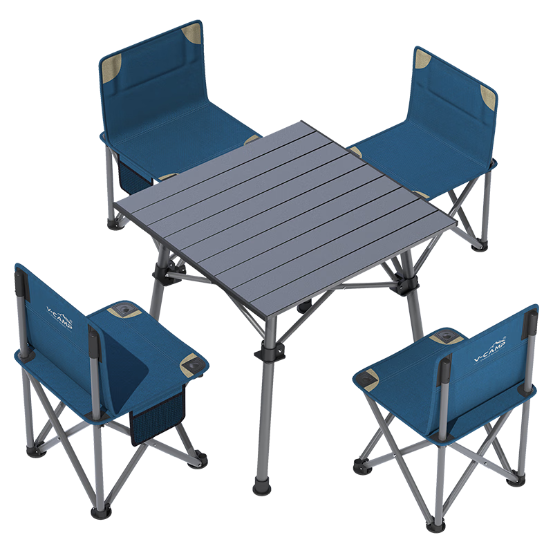 V-CAMP 威野营 VF2034 户外桌椅套装 1桌4椅