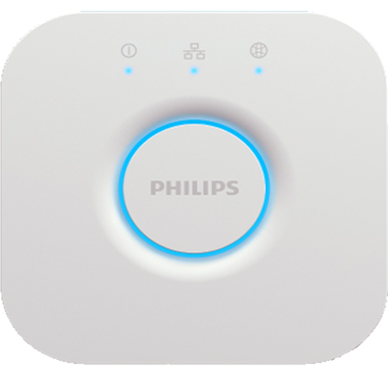 PHILIPS 飞利浦 Hue Bridge 桥接器 全屋智能网关无线照明控制器 支持zigbee HomeKit Siri 桥接器