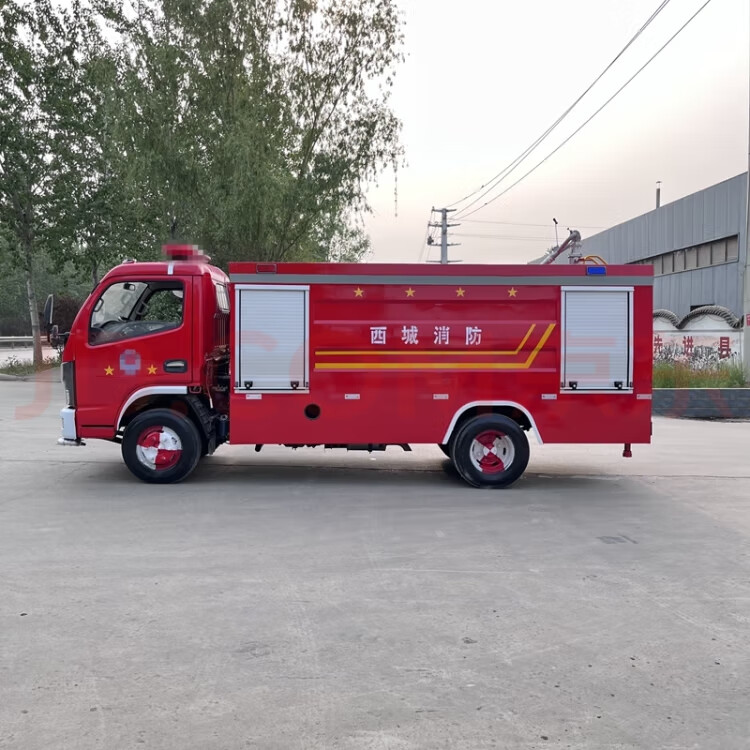 东风五吨消防车厂区民用应急救援3吨5吨10方小型水罐消防洒水车 消防