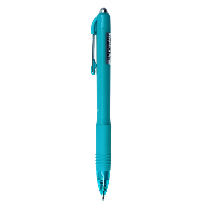 拍2件 斑马牌（ZEBRA）中性笔 0.5mm子弹头按制�ㄠ�笔 真好系列 学生考试笔 C-JJ3 蓝绿杆�\芯 单支装