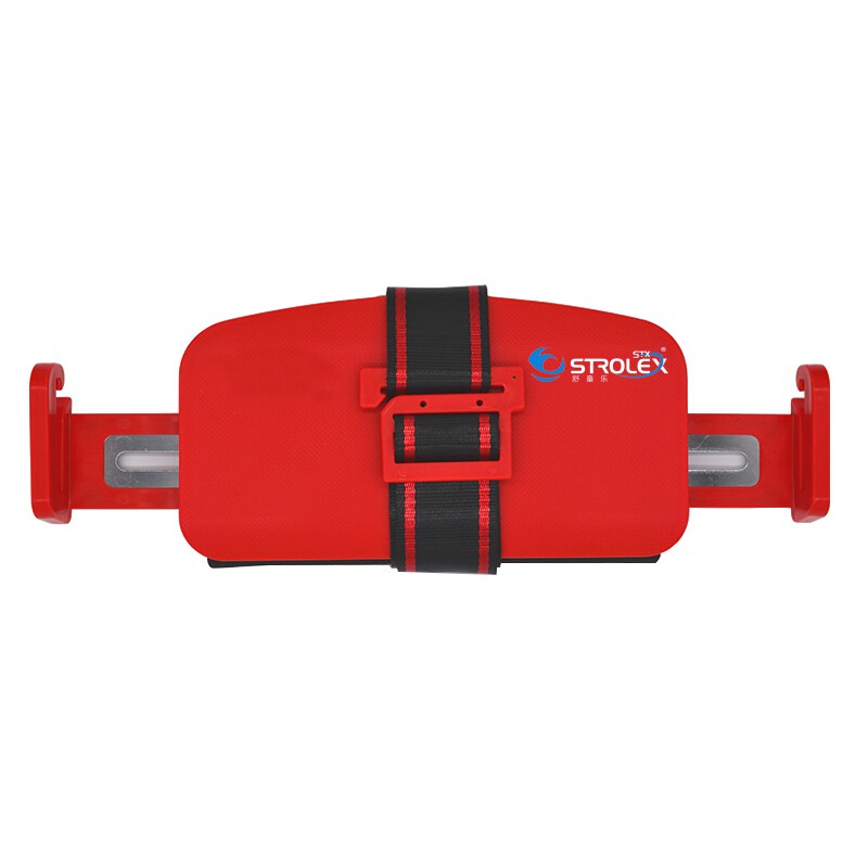 舒童乐（Strolex）3-12岁儿童安全座椅汽车用简易便携式可折叠增高坐垫宝宝大童座椅 中国红北美同款