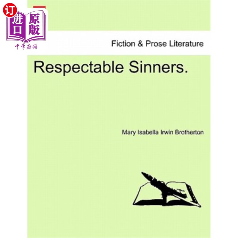 海外直订respectable sinners. 受人尊敬的罪人.