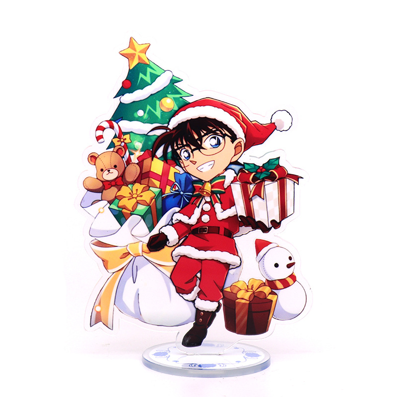 立牌 名侦探柯南 基德工藤新一毛利兰双面亚克力摆件摆台 1 高约15cm