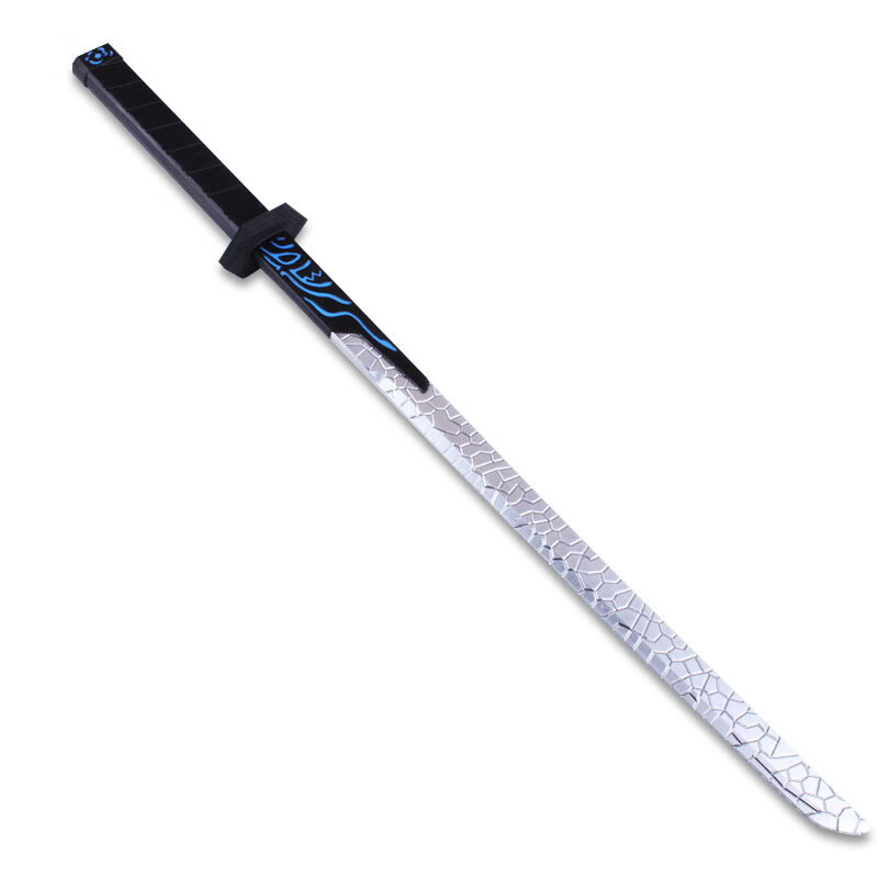 clcey567魔刀千刃夜光刺客伍六七的刀玩具儿童刀具未开刃橡胶模型 pu