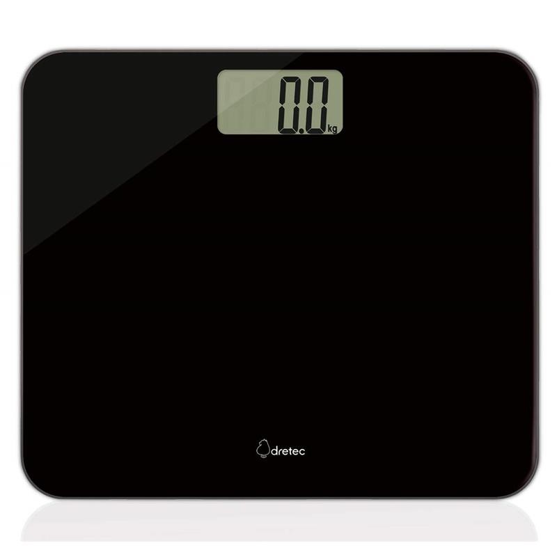 dretec 【jd物流 日本直邮】家用体重秤/体脂秤 led数字显示 bs-180bk