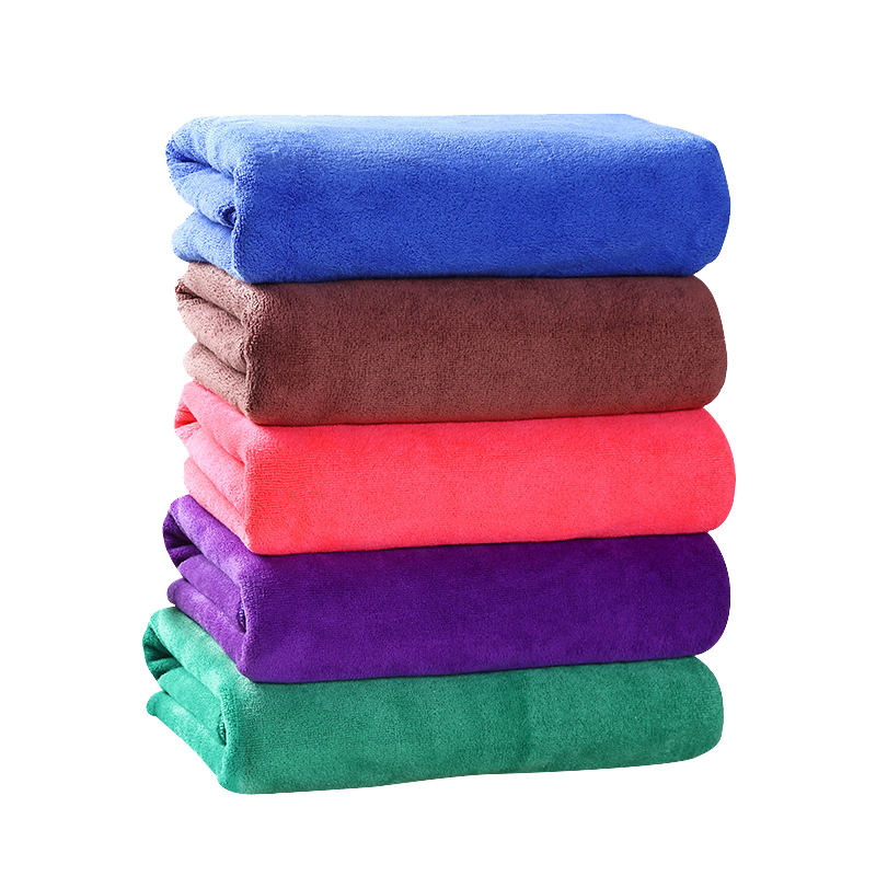 益美得 FW1298 加厚吸水毛巾纤维毛巾清洁方巾抹布 35*75CM颜色随机单条