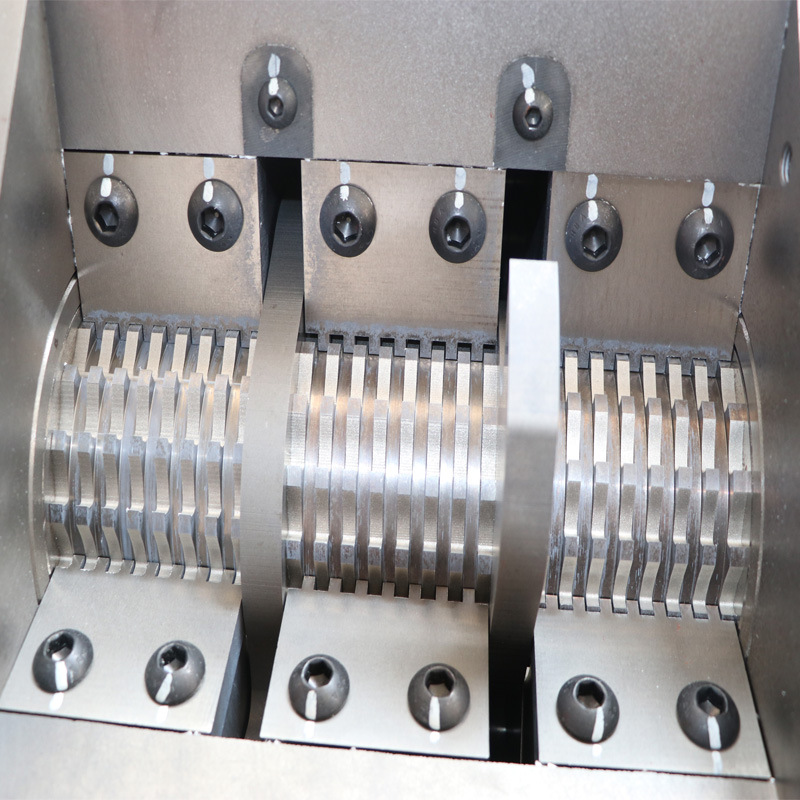 边粉碎机废旧塑料回收机边打料机低速破碎机塑料碎料机 1p慢速粉碎机