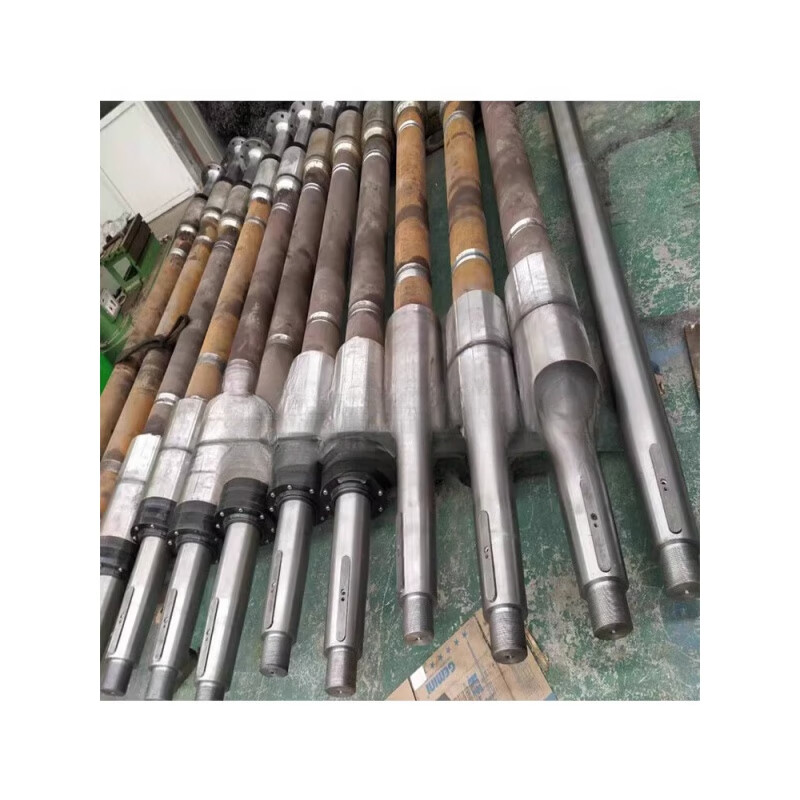 船舶尾轴船用螺旋桨传动轴船用艉轴支持定制船舶配件船底轴 蓝色