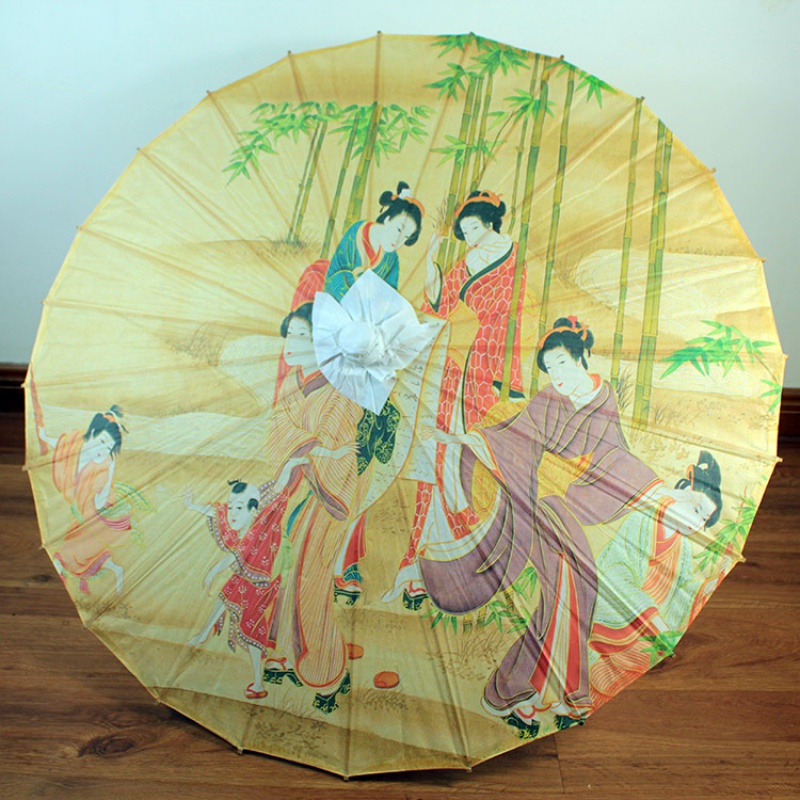 日式油纸伞和风浮世绘吊顶装饰伞表演演出料理店居酒屋酒店装84cm z1