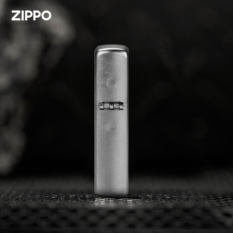 ZIPPO打火机官方旗舰店正品520礼物送男友舰店告白礼物送男友生日告白 锻砂镀铬双龙会可刻字 套装