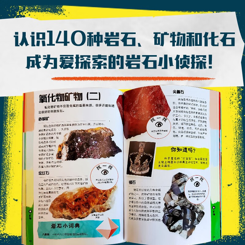 岩石小侦探（让孩子爱上户外探索的地质小百科） 【7-14岁】丹格林著 儿童科普详情图