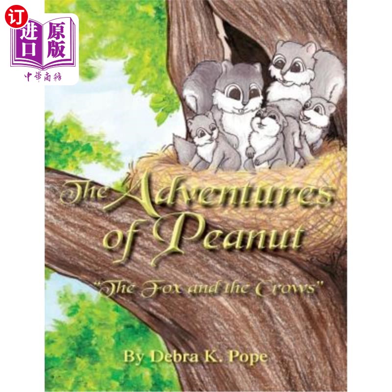 海外直订the adventures of peanut: the fox and the crows 《花生