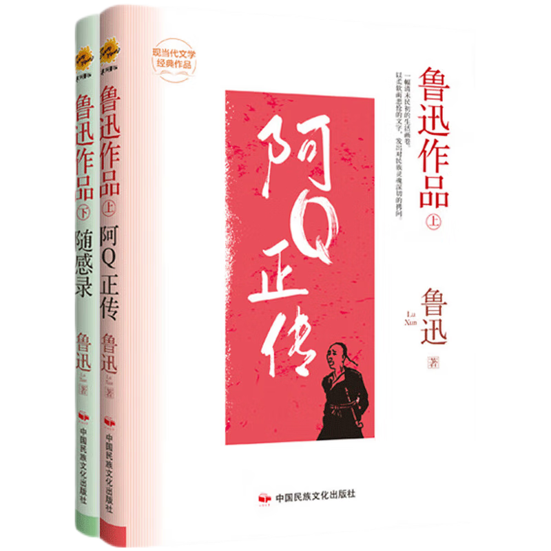 文学百家系列 阿Q正传随感录上下册