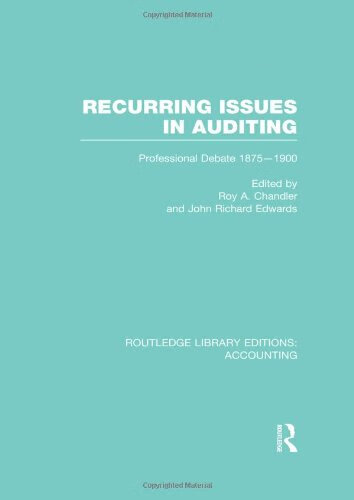 预订 recurring issues in auditing