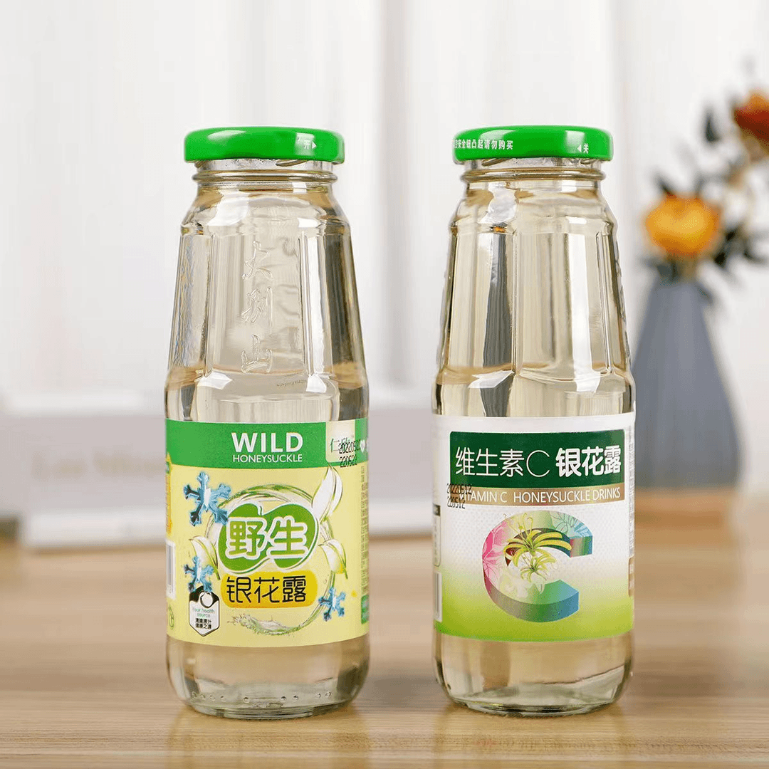 仁欣维c低糖金银花露饮料250ml*6瓶金银花凉茶植物饮料清热解暑清凉