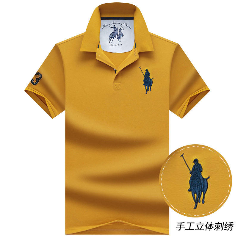 传奇保罗 polo衫男短袖夏季男士短袖恤潮流翻领宽松大