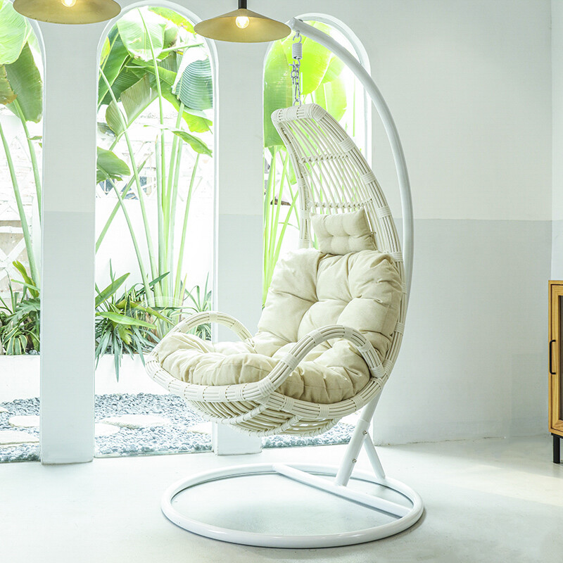 (ziye)吊篮藤椅成人室内家用秋千鸟巢吊床摇篮椅懒人摇椅阳台小吊椅