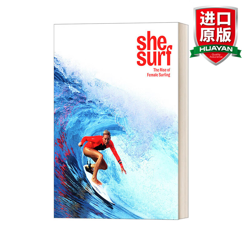 英文原版 女性冲浪运动的兴起 精装 海上运动生活 she surf 英文版