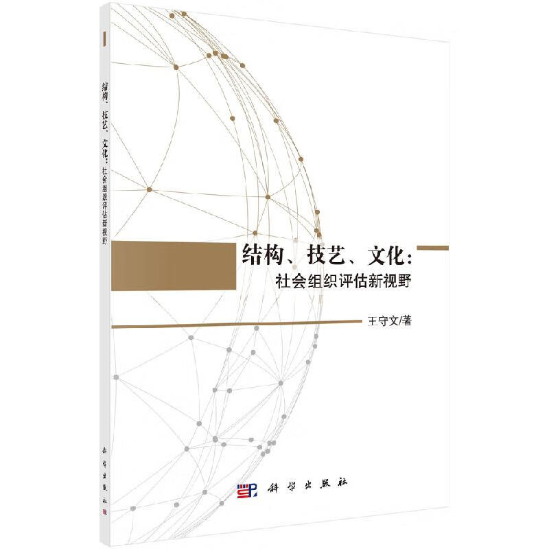 结构、技艺、文化社会组织评估新视野科学出版社