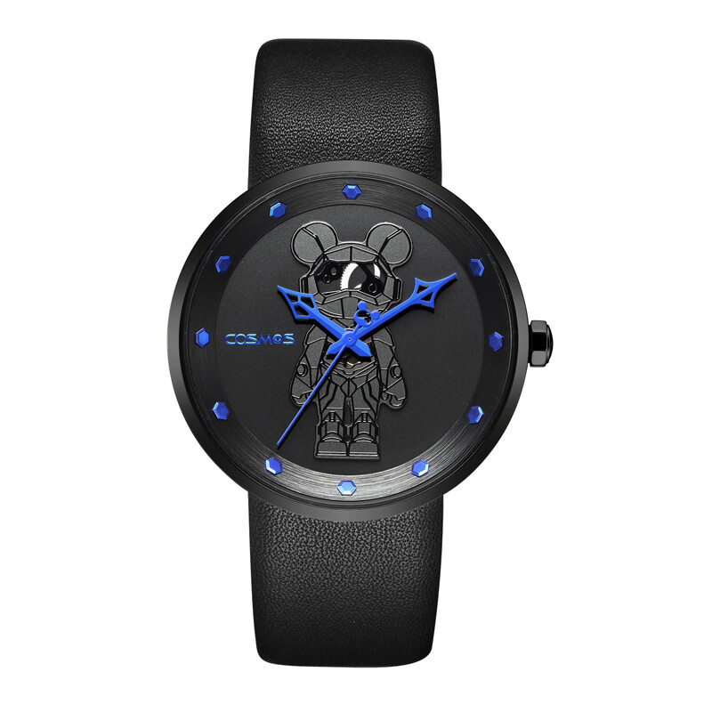 埃莉诗(elyces fancy world)休闲星际熊时尚腕表皮