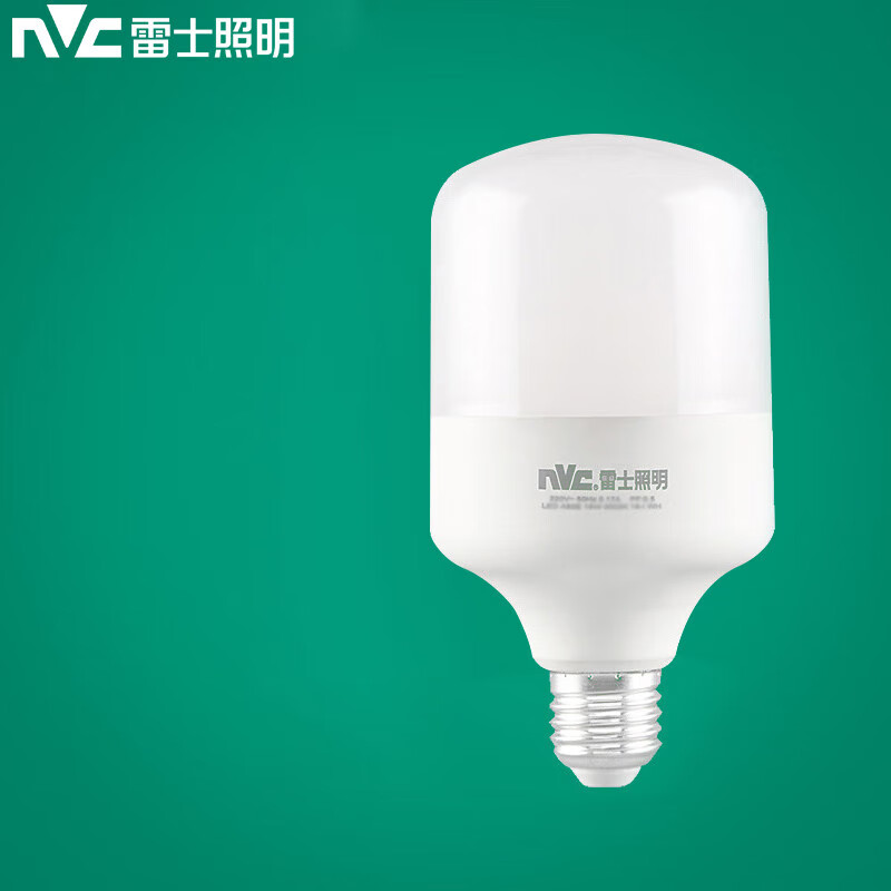 雷士照明（NVC）led灯泡商业工厂大功率球泡 E27灯口 单只装光源 36W暖白光
