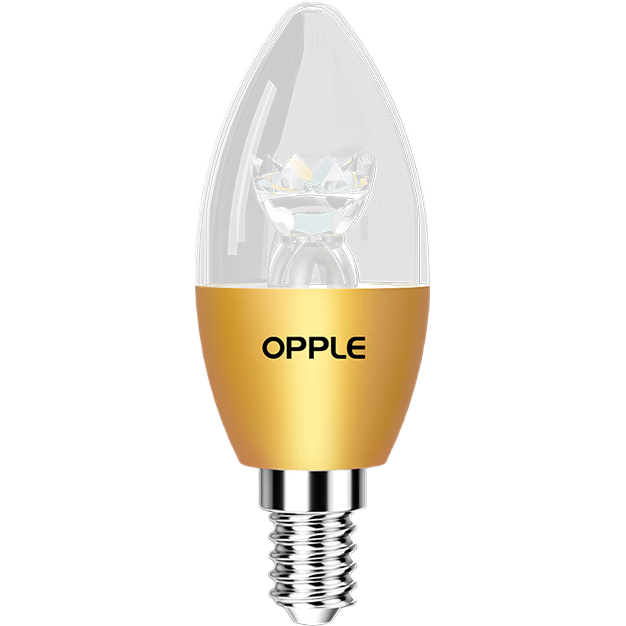 ŷ��������OPPLE��10ֻװ���� E14����С�ݿ�led���������� ���� �ݻ���5Wů�׹�108.7Ԫ