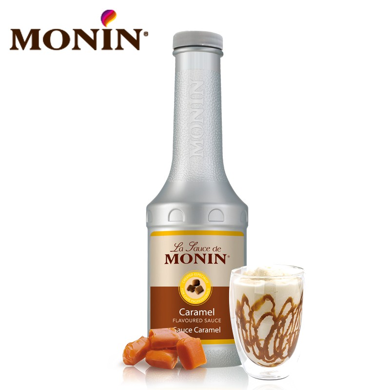 莫林 MONIN 泰国进口 焦糖风味糖酱 1000ml 咖啡鸡尾酒果汁甜品淋酱 焦糖风味 1000ml