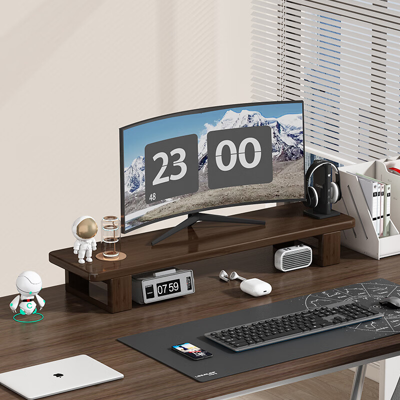 艾品电脑显示器增高架电竞桌面抬高显示屏幕底座托架键