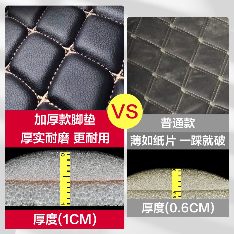 云远适用于哈弗h6脚垫哈佛f7大狗m6plus初恋h2神兽专用全包围汽车脚垫 黑米+黑色雪尼丝（店长推荐） 哈弗M6