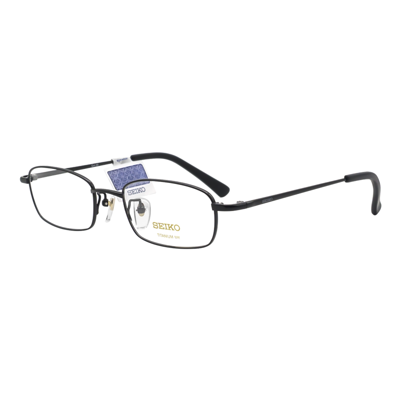 精工(SEIKO)眼镜框男款全框钛材基础系列眼镜架价格走势及评测报告