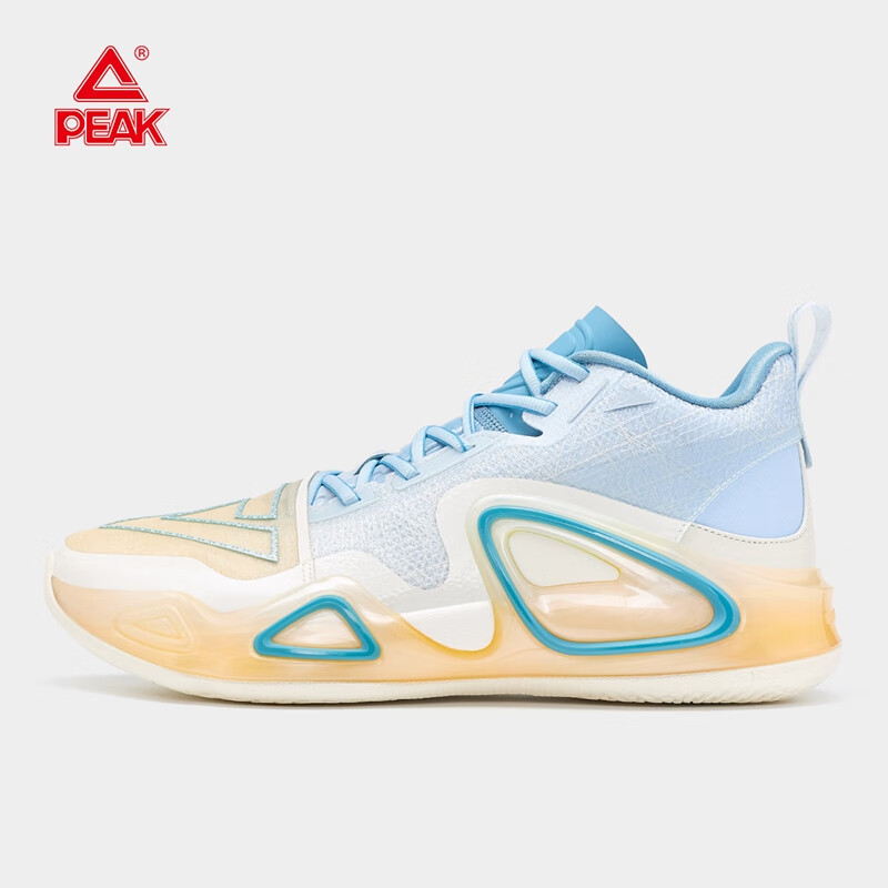 匹克（PEAK）态极大三角2.0阿尔瓦拉多同款篮球鞋防滑耐磨运动鞋缓震回弹低帮 ET31857A优兰（登峰） 42