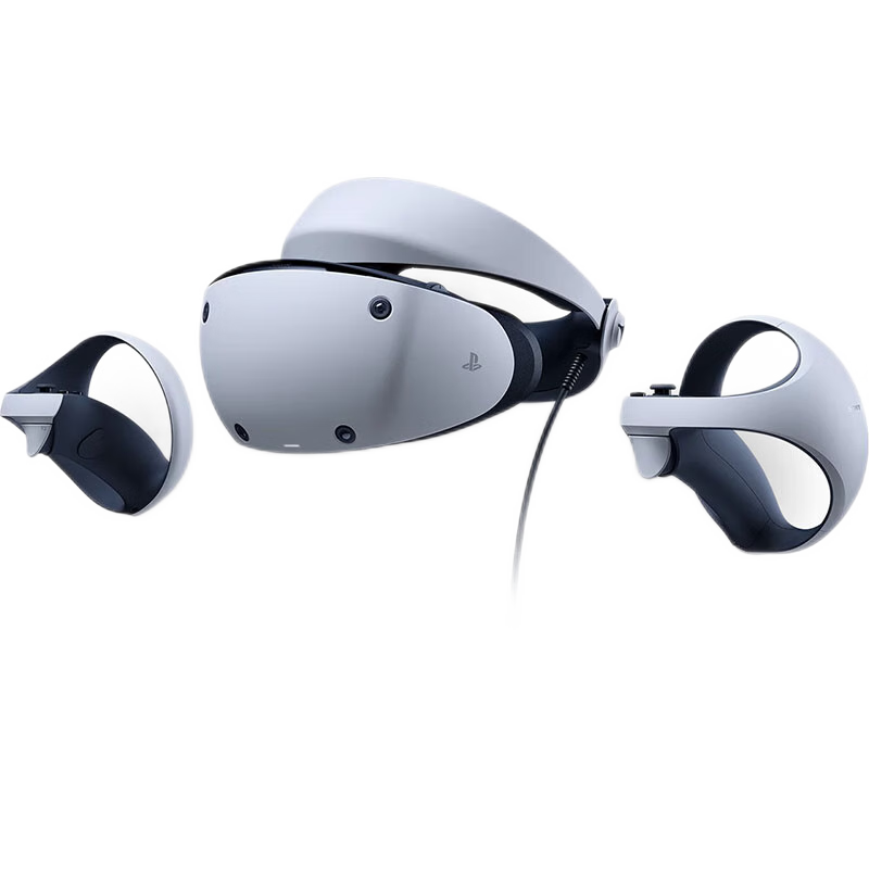 索尼（SONY） PS VR2 VR眼鏡 兼容PS5游戲機(jī)虛擬 2023年3月預(yù)售 頭盔+手柄（2個）