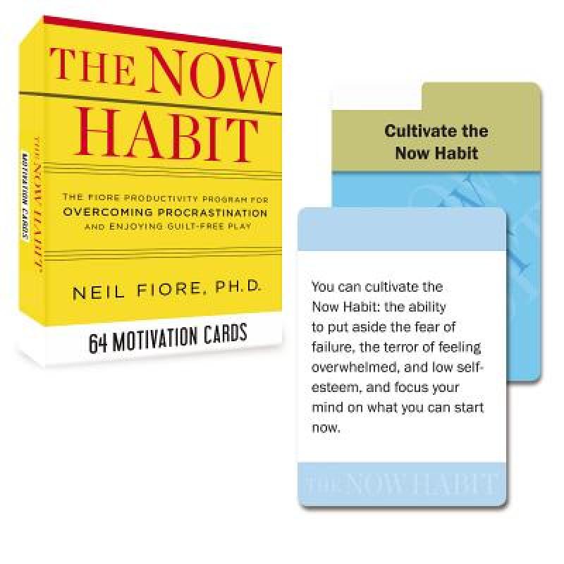 预订 The Now Habit: 64 Motivation Cards: The Fior...