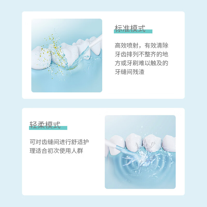 松下冲牙器家用便携式水牙线电动洗牙器干电池式洁牙器口腔清洁器生日礼物送男女朋友JDJ1A EW-MDJ1A