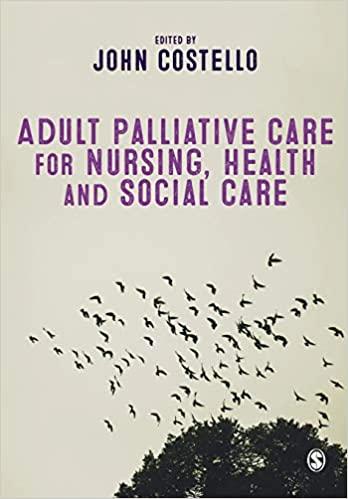 预订adult palliative care for nursing, health and so
