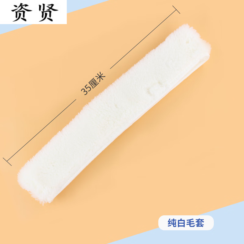 惠趣侠涂水器保洁用品清洁工具家政抹水器擦玻璃毛头伸缩杆上水器厚