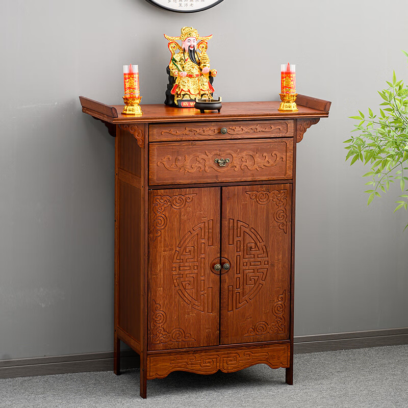 积易木坊财神供桌供柜家用佛台财神桌佛柜中式神台神龛立柜贡佛桌供台