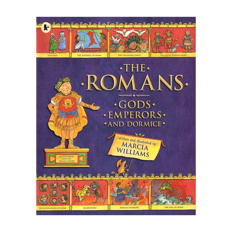 与帝国的故事 the romans 小学生插图古典神话传说历史儿童文学绘本